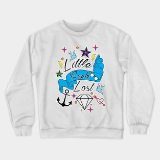 Littlegeeklost Tattoo Colour Crewneck Sweatshirt